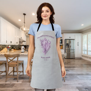 Delantal Magenta Conch Shell Apron
