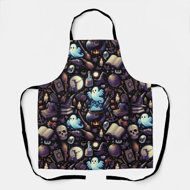 Delantal Magia y ortografías (Anverso)