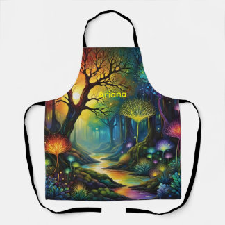 Delantal Magic Forest Apron Design