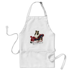 Delantal Magic Sleigh Sheltie
