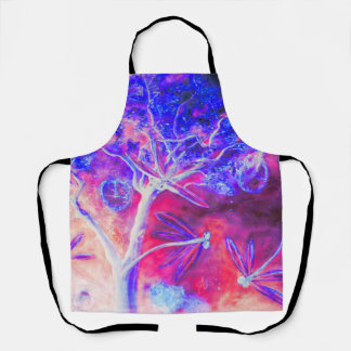 Delantal Magical Dragonfly Forest