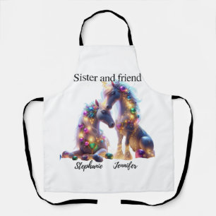 Delantal Magical Unicorn Sisters de Unicornio