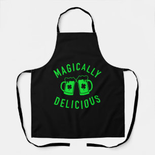 Delantal Magicamente Deliciosa, Cerveza Bebida Día de San P
