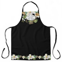 Magnolia acuarela color negro y cocina blanca