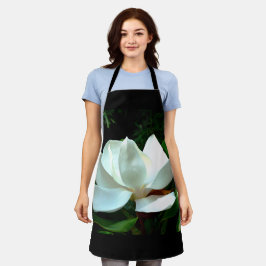 Delantal Magnolia Closeup