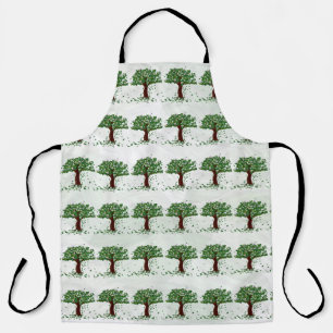 Delantal Magnolia Trees Allover Apron