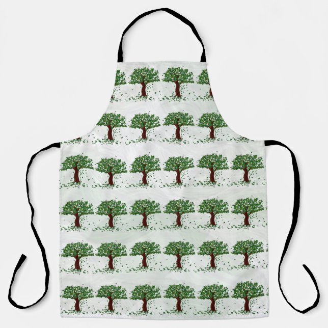 Delantal Magnolia Trees Allover Apron (Anverso)