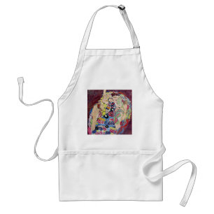 Delantal Maiden (Virgen), Gustav Klimt, Art Nouveau vintage