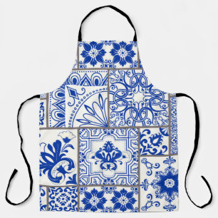 Delantal Majólica victoriana: Patrón de mosaico de mosaico