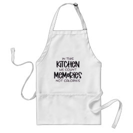Delantal Make memories in kitchen quote apron for home