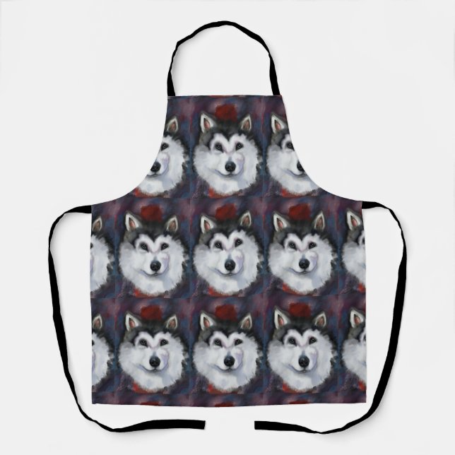 DELANTAL MALAMUTE DE ALASKA     (Anverso)