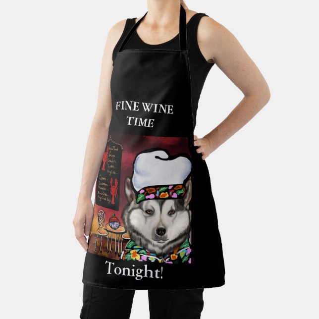 Delantal Malamute de Alaska           (in situ)