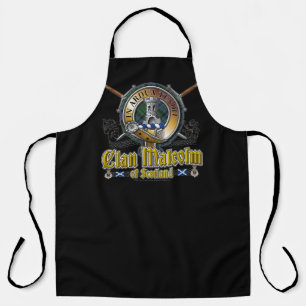 Delantal Malcolm Clan Badge