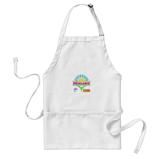 Delantal "Malibu Colorful 1" Apron (Frente)