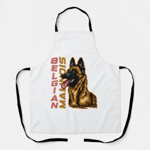 Delantal Malinois belga