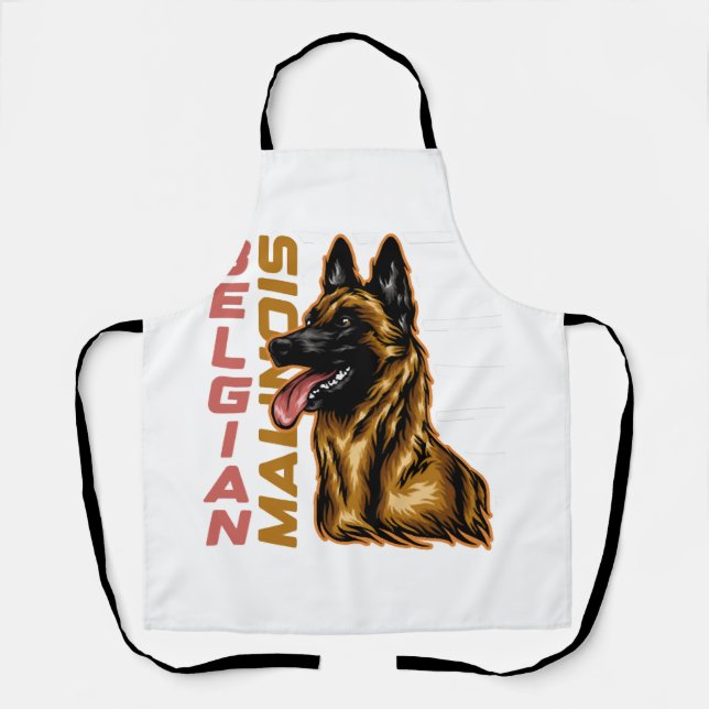 Delantal Malinois belga (Anverso)