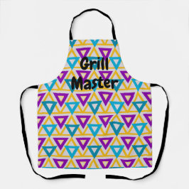 Delantal Malla del triángulo de Bauhaus