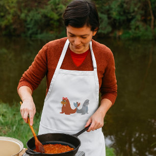 Delantal Malos y valientes