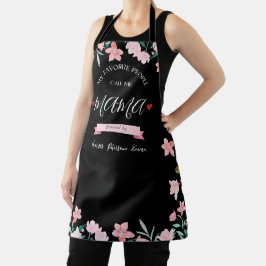 Delantal Mamá Apron personalizada con nombres de niños