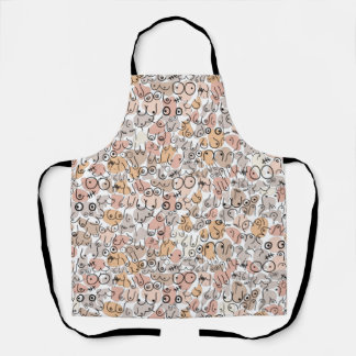 Delantal mama beige neutra