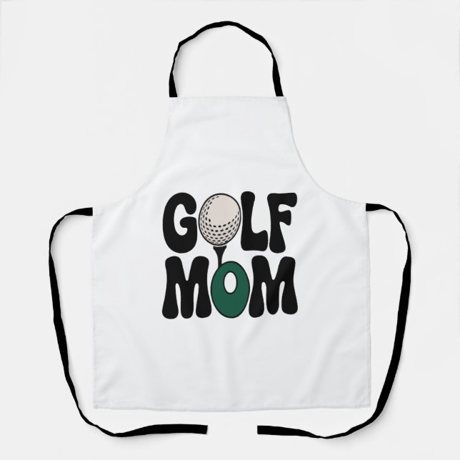Delantal Mamá del golf (Anverso)