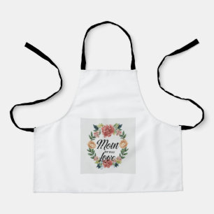 Delantal mamá feliz Apron