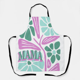 Delantal Mamá Floral Caprichosa 