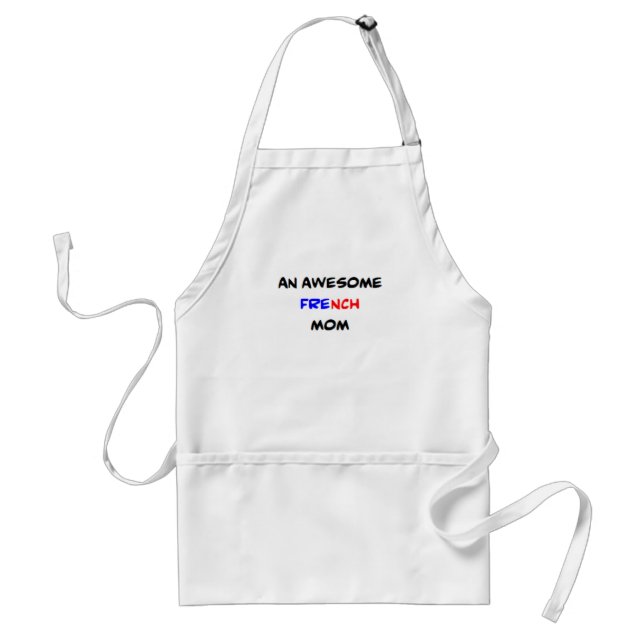 Delantal mamá francesa2, genial (Frente)