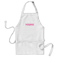 Mamá mamá minimalista de fucsia rosa caliente en e