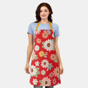 Delantal Mama — Mi Primer Hogar Madre e Hija Floral Tr