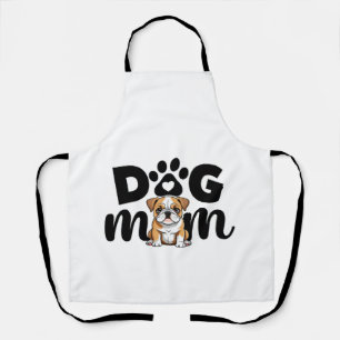 Delantal Mamá Perro Pug Amante de Perros
