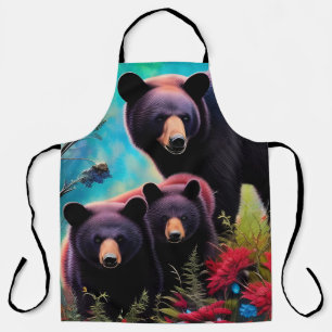 Delantal Mami Bear y Cubs