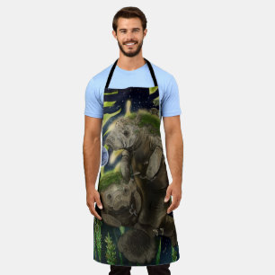 Delantal Manatee de equilibrio frágil