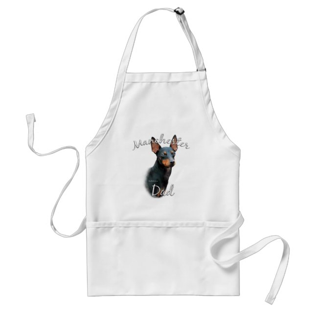 Delantal Manchester Terrier Dad 2 (Frente)