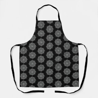 Delantal Mandala Blanca