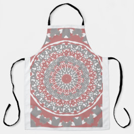 Delantal Mandala Boho – Elegante Cocina y Arte