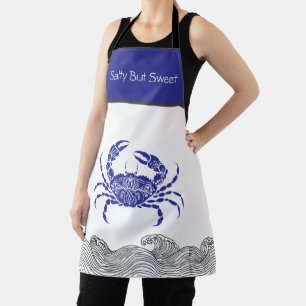 Delantal Mandala Crab Apron
