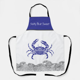 Delantal Mandala Crab Apron