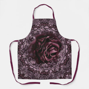 Delantal Mandala de rosa 