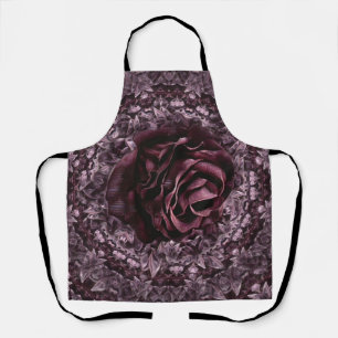 Delantal Mandala de rosa 