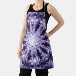 Delantal Mandala Fractal Psychedeld Retro Trippy Hippie