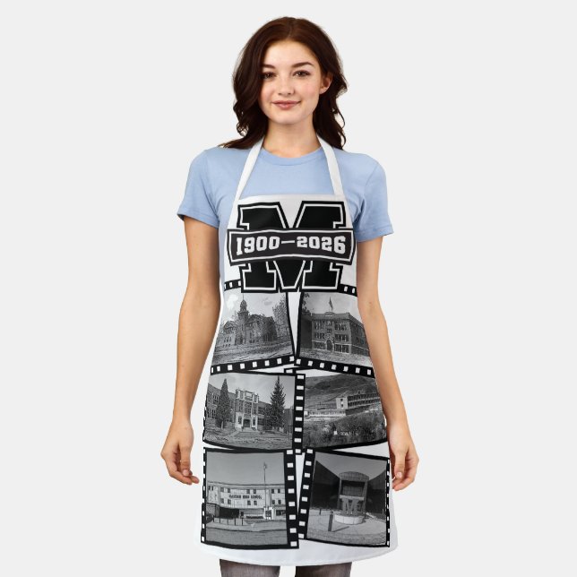 Delantal Mandan Braves All Class Reunion Apron (Gastado)