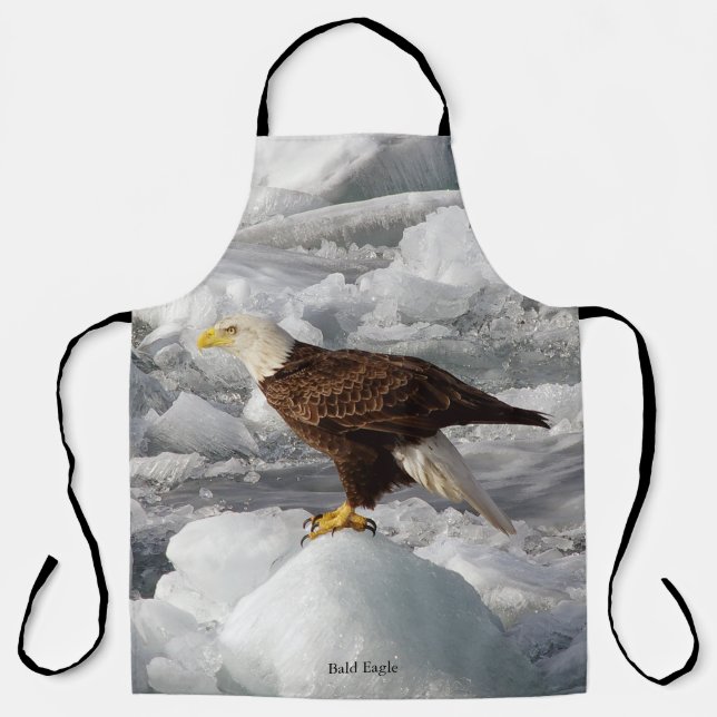 Delantal Mandilla del águila calva (Anverso)