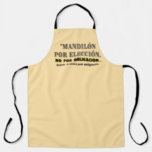DELANTAL MANDILON POR ELECCION