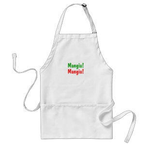 Delantal ¡Mangia! Coma al italiano