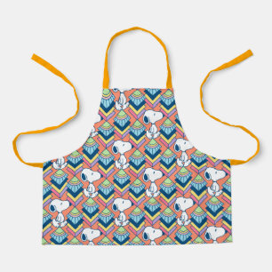 Delantal Maní Patrón de sueños Snoopy Deco