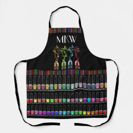 Delantal Manicure Nail Technician Apron