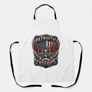 Delantal Manillares de Libertad Patriótica Motociclista Lib