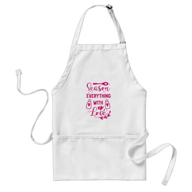 Delantal Mantener o diseñar el suyo propio - Apron (Frente)