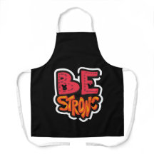 Mantente fuerte en la tipografía